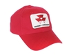 photo of 65% cotton, 35% polyester, low-fitting 6-panel hat.