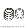 Massey Ferguson 65 Piston Ring Set, Single Cylinder