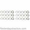 Allis Chalmers WD45 Piston Ring Set - 3.500 inch Overbore - 6 Cylinder