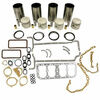 Ford 8N Basic Overhaul Kit, 120 Gas, 3-ring pistons, .040 Sleeves