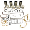 Ford 8N Basic Overhaul Kit, 120 Gas, 3-ring pistons, .090 Sleeves