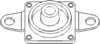 Farmall 1206 Radiator, Mounting Bracket Plate