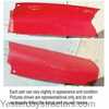 Farmall 560 RH Rear Hood Panel, Used