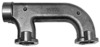 Case 2470 Exhaust Manifold - End Section