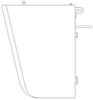 John Deere 4010 Side Shield, Front, LH