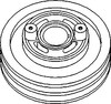John Deere 4020 Crankshaft Dampener Pulley