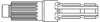 John Deere 1020 PTO Shaft, 540 RPM