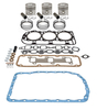 Ford 4000 Basic In Frame Overhaul Kit, 201 Diesel (1965 to 5-1969), .020 Pistons