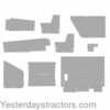 Case 4694 Cab Foam Kit