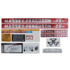 Massey Ferguson 35 Decal Set