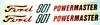 Ford 801 Decal Set, PowerMaster