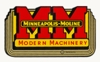 Minneapolis Moline UTS MM Logo Decal
