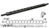 Tools, Accessories and Universal Parts  Drawbar, Universal Cat II, 30-3\4 Inch