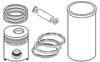Farmall Super A Sleeve and Piston Kit 3 1\8 Bore
