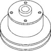 John Deere 1020 Water Pump Pulley, Bolt On