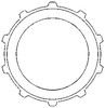 John Deere 1020 Clutch Plate, Powershaft