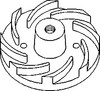 John Deere 1020 Water Pump Impellor
