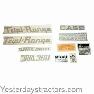Case 300 Case 300 Decal Set 100386