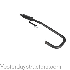 Ford 2N Muffler and Pipe Assembly M200