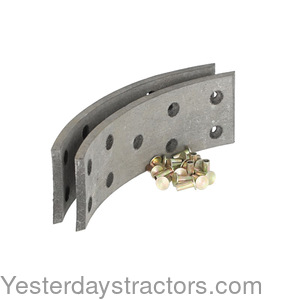 Allis Chalmers WD Brake Shoe Linings with Rivets 70276950
