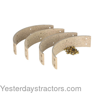 John Deere 630 Brake Linings With Rivets AA4253R