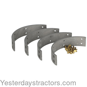 John Deere B Brake Shoe Lining Kit TPAB3849R