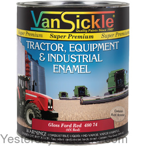 Ford 600 Ford Red Tractor Paint TP2822QT