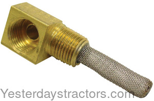 Farmall B Carburetor Elbow and Strainer 9N9553