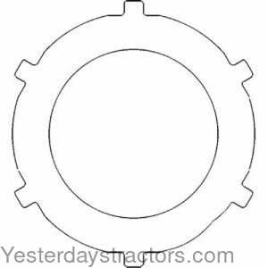 John Deere 4430 Independent PTO Clutch Plate 117042