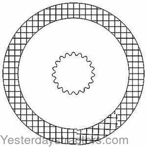 John Deere 2355 PTO Clutch Disc 127044