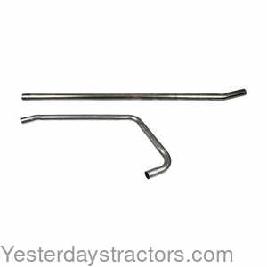Ford NAA Exhaust Pipe Outlet - 2 Piece Set 127308