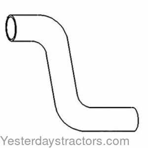 Ford 1300 Radiator Hose - Upper 128445