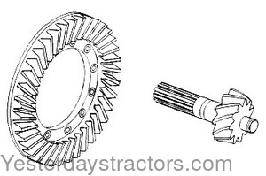 Massey Ferguson 25 Crown Wheel and Pinion Set 1664255M92