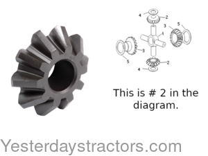 Massey Ferguson Super 90 Differential Pinion Gear 181275M1