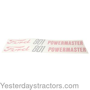 Ford 801 Decal Set R4126
