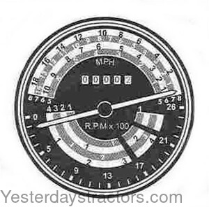 Massey Ferguson 135 Tractormeter 1860057M91