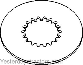 Minneapolis Moline M5 Ampli Torc Driven Plate 207000653