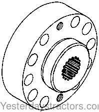 Oliver 880 PTO Drive Hub 303068277