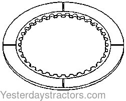 Oliver 1855 Transmission Plate 303309487