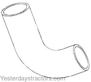 Farmall 504 Radiator Hose 375172R1