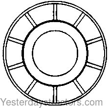 Farmall 1206 Brake Piston Assembly 384368R12