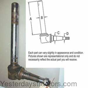 John Deere 1020 Spindle - Right Hand Or Left Hand 402210
