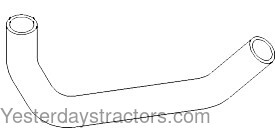 Massey Ferguson 235 Radiator Hose Lower 511951M1