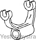 Oliver 60 Release Bearing Fork 72160045
