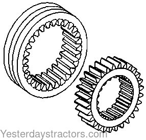 Ford 6600 Gear Shift Coupler 82983825