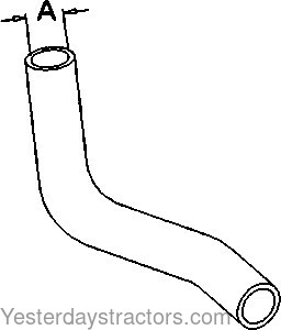 Ford TC29D Radiator Hose 86519855