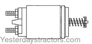 John Deere 1020 Starter Solenoid AL19192