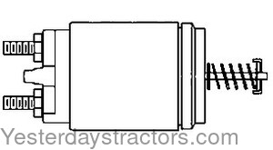 John Deere 1020 Starter Solenoid AL25268