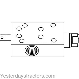 John Deere 1020 Selective Control Valve AL34595
