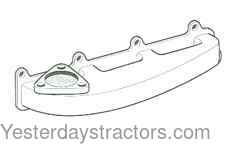 Ford 6700 Exhaust Manifold D3NN9430B